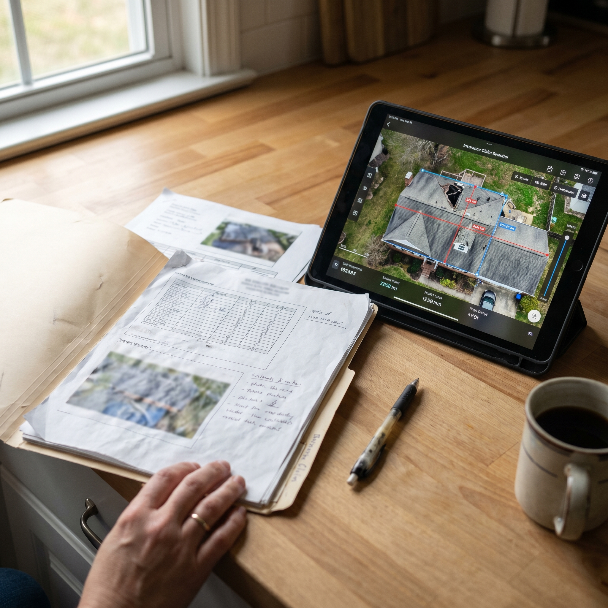 KPro insurance claim documentation