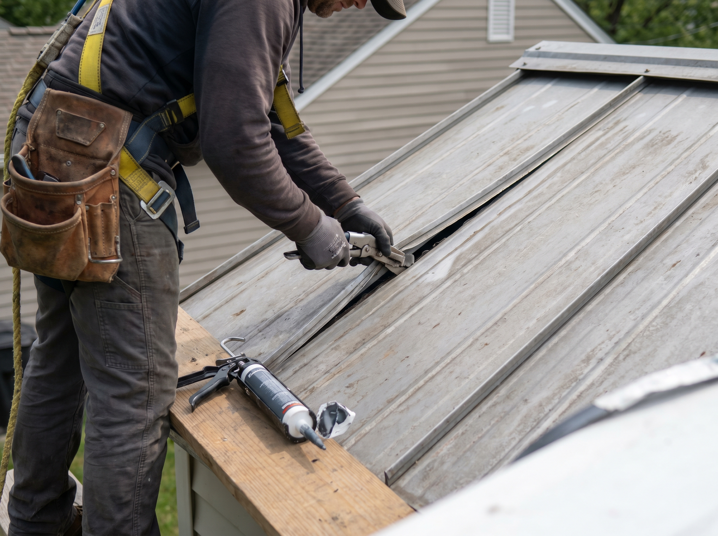 Metal Roof Repair St. Louis