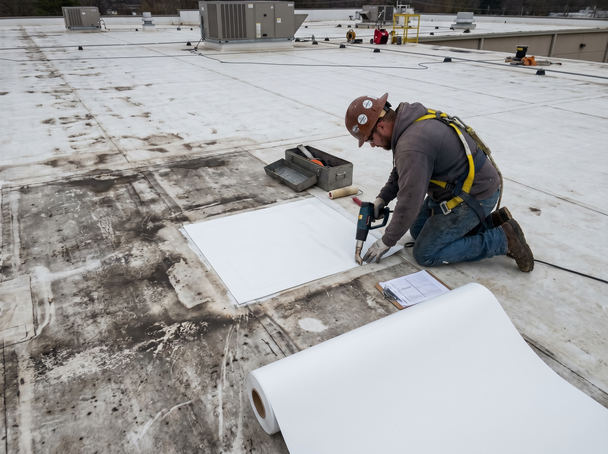 PVC Roof Repair St. Louis